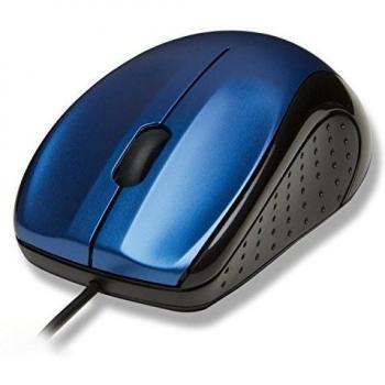 V7 MV3010010-BLU-5EB - Ratón óptico, USB, 1000 DPI