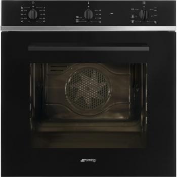 Forno Eléctrico de Incasso Smeg SF64M3VB2 70L Multifunção Ventilado 3000W Clase A Negro