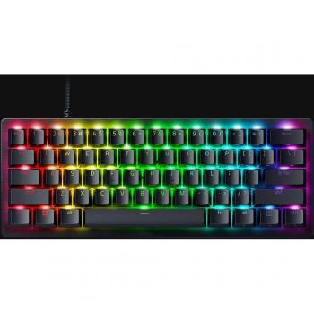 Teclado Gaming Razer Huntsman V3 Pro Mini - 60% Analog-Óptico, Diseño Compacto, USB QWERTZ Negro