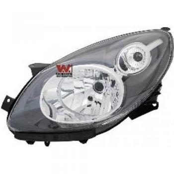 Faro Delantero Izquierdo con Clignotante H4 y Motor Eléctrico para Renault Twingo - VAN WEZEL 4371961