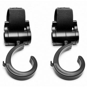 SMARTLADY 2 PC Ganchos para Carritos sillas de paseo Cochecito de Bebé