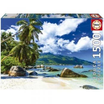 Educa Borrás - Puzzle 1500 Piezas Islas Seychelles
