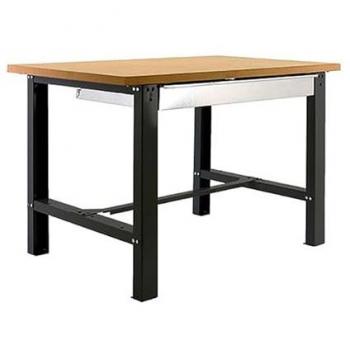 Banco de Trabajo SimonRack BT6, Capacidad de Carga 600 kg, Dimensiones 865x1800x750 mm, con 1 Cajón, Antracita/Madera MDF