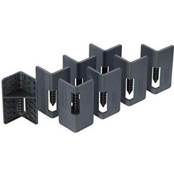 wolfcraft Ángulo de apilado, 5544000, Para el apilado rápido y seguro de cajas del mismo tamaño y una cómoda carga y descarga