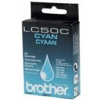 Cartucho de tinta Brother LC-50C cian/azul