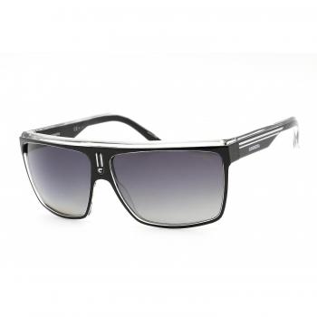Carrera Shield Unisex Black White Grey Gradient Polarized Sunglasses 22 - One Size