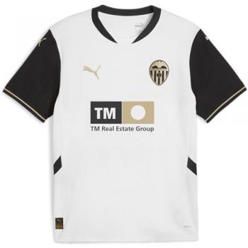 Puma Valencia CF Home Football Shirt 2024-25 for Men - White
