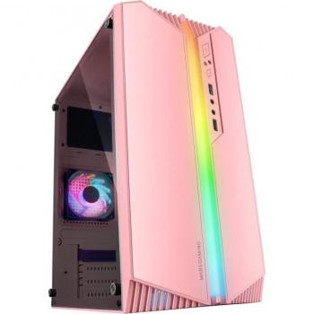 Mars Gaming MC-S1 Caja PC Micro-ATX ARGB USB 3.0 con Ventana Rosa