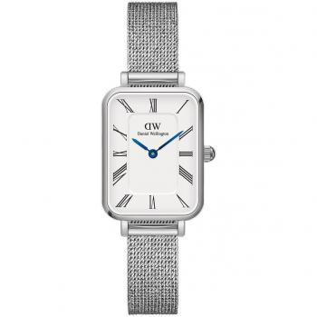 Reloj Daniel Wellington Quadro Roman Numerals Sterling 20x26mm Plata