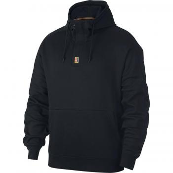 Nike nikecourt, Hoodie Hombre, Hombre, 934652-010, Black/White/White, Small