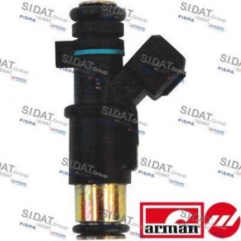 SIDAT Inyector de combustible para PEUGEOT 206, 307, Partner, 306, 1007, Ranch y CITROËN C3, Xsara, Saxo, Berlingo, C2, C