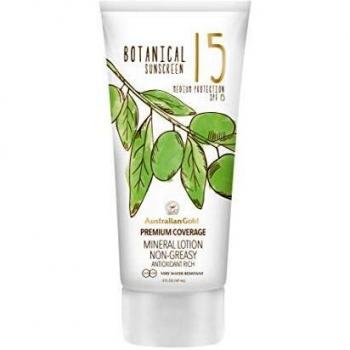 Australian Gold Botanical Sunscreen Lotion SPF 15, 147 ml