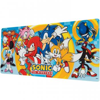 Alfombrilla de Ratón Gaming XL Erik Sonic The Hedgehog Green Hill Zone Adventurers 80x35cm