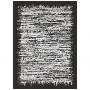 Alfombra de salón Shadow 160 x 230 cm - negra