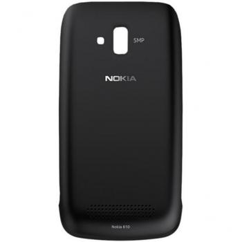 Tapa Bateria Trasera Original Nokia Lumia 610 Negro