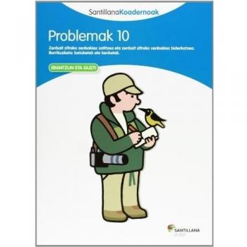 PROBLEMAK 10 SANTILLANA KOADERNOAK - 9788498943344