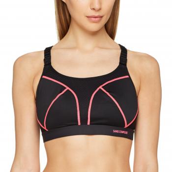 Sans Complexe Sport Passion, Sujetador Deportivo para Mujer, Negro