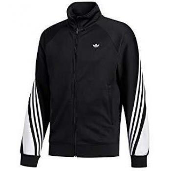 adidas 3stripe Wrap TT Sudadera, Hombre, Black/White, L