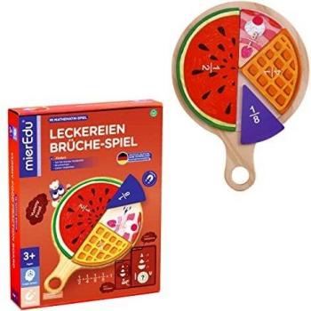 mierEdu-MI Mente MATEMÁTICA-Aprendo fracciones con Comida, Multicolor (ME338
