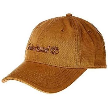 Timberland Men's Cotton Canvas Baseball Cap, Wheat, 1 Size