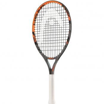 Head Radical Jr - Raqueta de tenis, color negro/ naranja, talla 21 