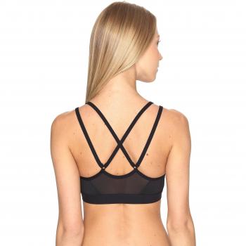 Nike Pro Indy Strappy Bra Sujetador Deportivo, Mujer, Negro
