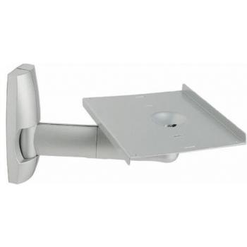 Soporte de pared OMB Monomagix 30 orientable verticalmente +-20º, giro de 180º-360º para TV de hasta 19 pulgadas y 30kg en color plata
