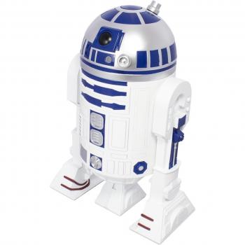 Funko SW00702 Star Wars Figural Cookie Jar with Sounds: R2-D2, Stone, White/Blue, 23x21x23 cm