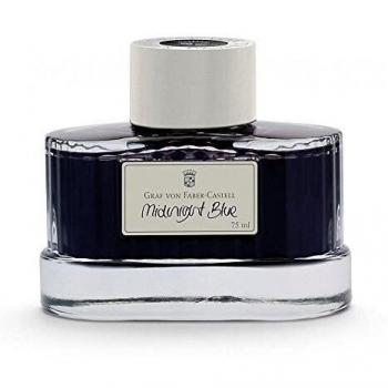 Graf von Faber-Castell Botella de tinta Azul Negro 75 ml