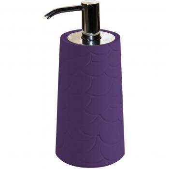 BATHSTAGE B-WAVY - Dosificador, 18,5 x 8 x 8 cm, color morado