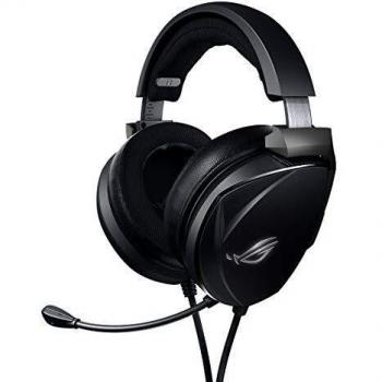 ASUS ROG Theta Electret - Auriculares para Gaming, transductores Essence de neodimio y electret, micrófono Integrado y Soporte multiplataforma para PC, Consolas y Dispositivos móviles