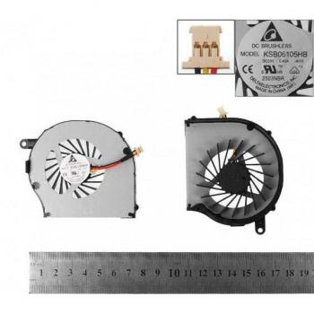 Ventilador CPU para HP G62 G72 Compaq Presario CQ62 606014-001 KSB0505HA