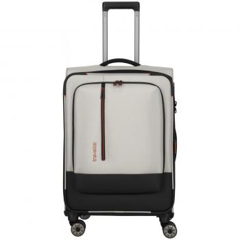 Travelite Crosslite 5.0 Expandable 4-Wheel Trolley M Natural