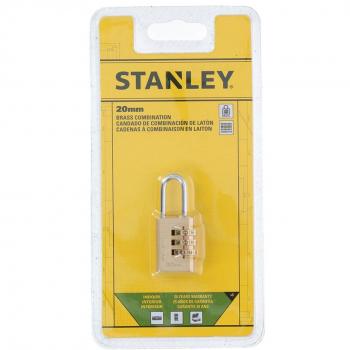 Candado de combinación Stanley Latón (2 cm)