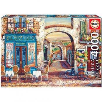 Educa - Le Petit Café Puzle, 4 000 Piezas, Multicolor