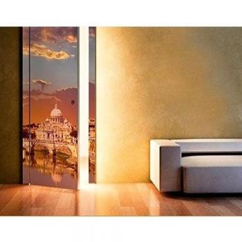 Fotomurale adhesivo para puertas Vatikan, Dimensione:221cm x 118cm