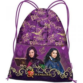 Karactermania Los Descendientes Fairest Bolsa de Cuerdas para El Gimnasio, 41 cm, Morado