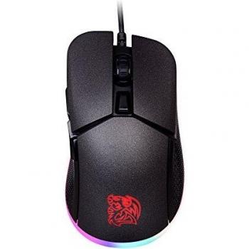 Thermaltake TT Esports Iris Optical RGB - Ratón Gaming, Color Negro
