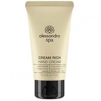 Crema de Manos Rica Alessandro Spa 75 ml - Hidratante y Anti-Aging Unisex