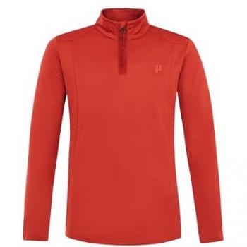 Protest Camiseta de Manga Larga con Media Cremallera Rewill - Forro polar de hombre, 1/4 Zip Top, diseño cómodo y versátil, ideal para actividades al aire libre