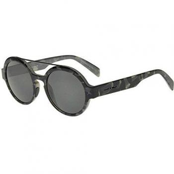 Italia Independent Unisex Sunglasses 0913-143-GLS Black/Grey 51mm