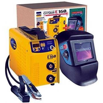 Abratools 371031548 Pack Inverter MMA Gysmi E160+Pantalla Master LCD 9/13, 230 V