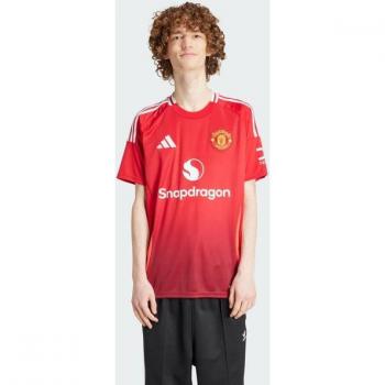 Adidas Manchester United 24/25 Home Jersey Replica Hombre - Rojo - Talla XS - Poly Mesh