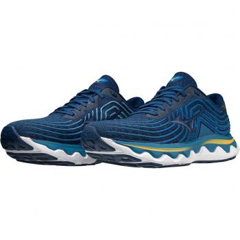 Mizuno Wave Horizon 6 Men's Running Shoes, Blue, Size: 11 US