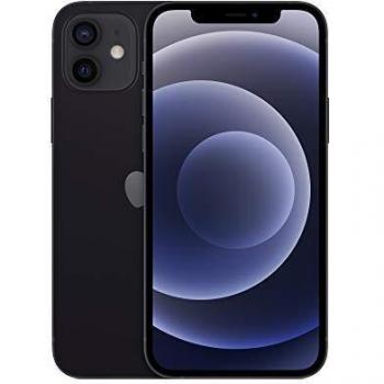 Apple iPhone 12, 128GB, Color Negro, Pantalla Super Retina XDR 6.1, Cámara Dual de 12MP, Smartphone Libre