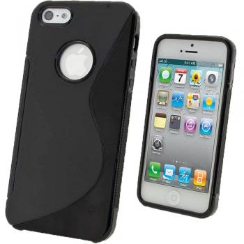 iGadgitz Dual Tone Crystal Gel Funda Negro, Gris - fundas para teléfonos móviles