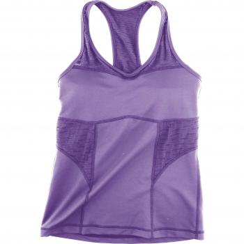 Camiseta sin Mangas para Mujer Cascade Tops para Mujer Morado Morado Talla:Medium