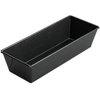 Metaltex Dolceforno Molde plumcake, Acero, Negro, 31 cm