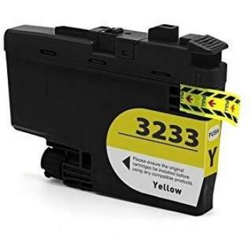 Cartucho Compatible Amarillo 16ML para Brother DCP-J1100DW y MFC-J1300DW - LC-3233Y