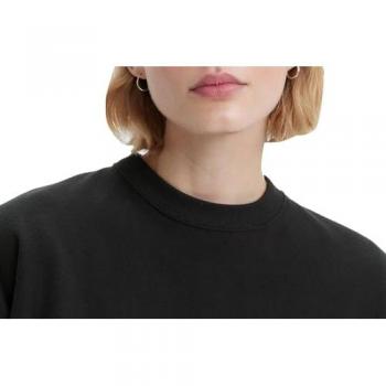 Sudadera Levi's Graphic Salinas Crew para mujer en color negro lila, modelo A5524-0019, talla XS